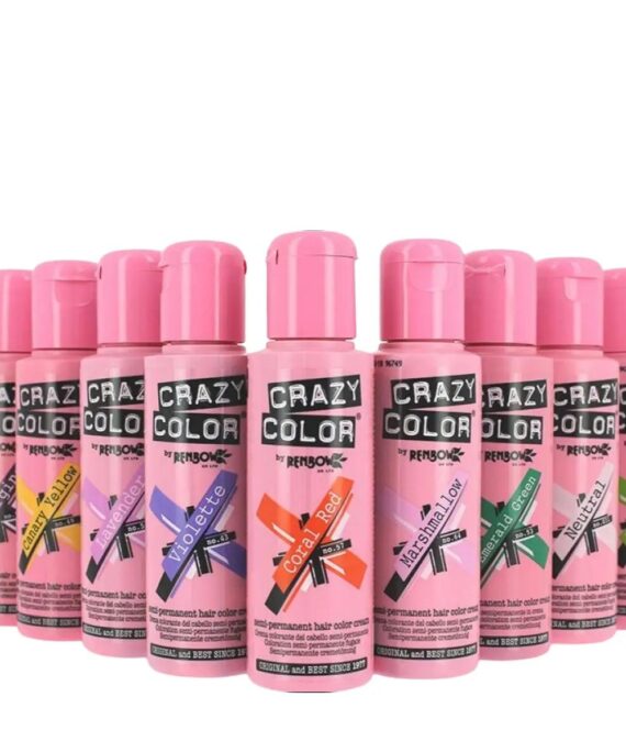 Crazy Color Semi-Permanent Hair Dye - 100ml