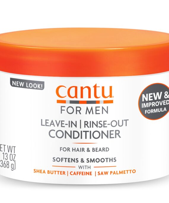 Cantu For Men Leave-In Rinse-Out Conditioner 368g