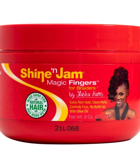 Shine 'n Jam Magic Fingers Gel - Extra Firm Hold for Braiders - 227g