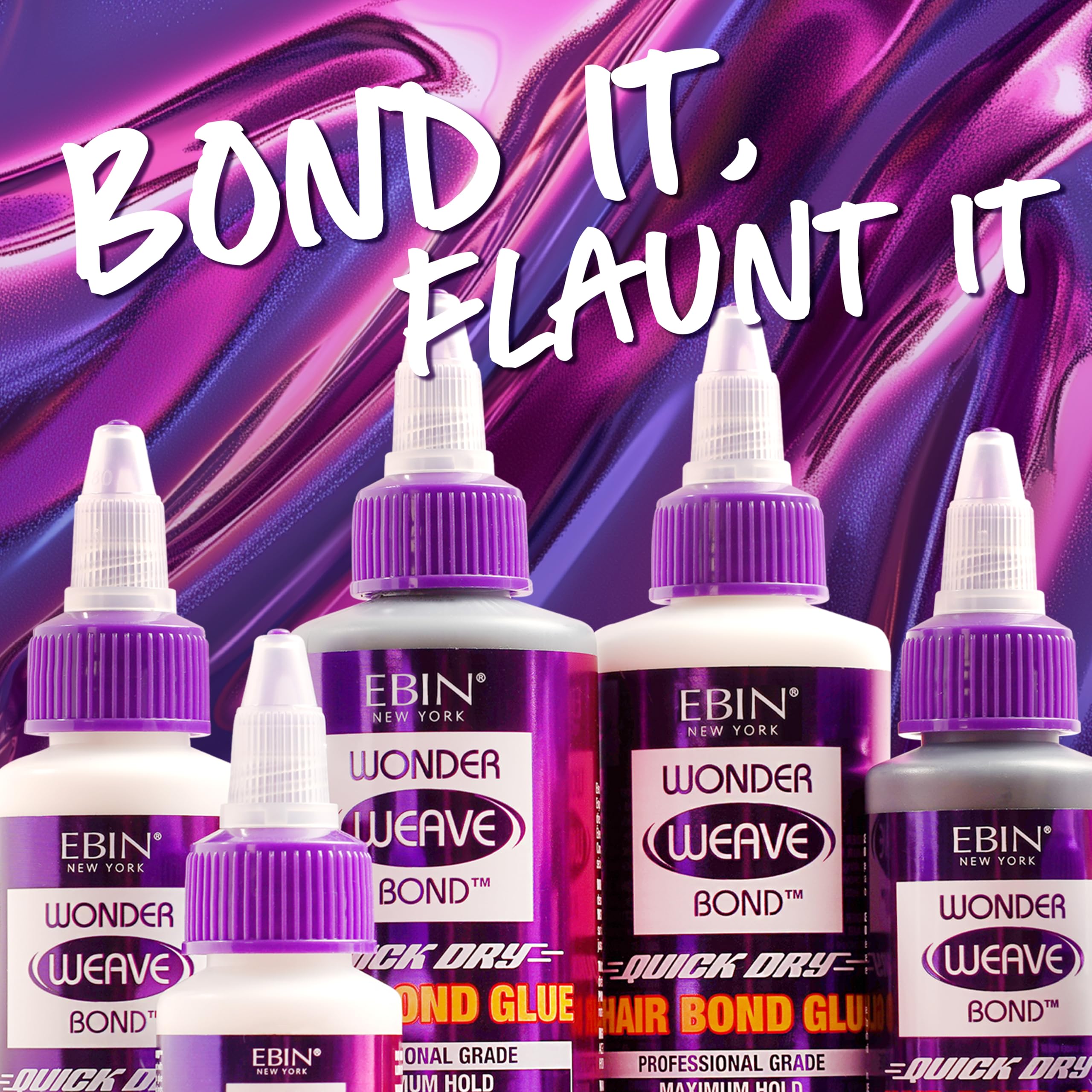 EBIN Wonder Weave Bond Quick Dry Hair Bond Glue - Clear - Image 7