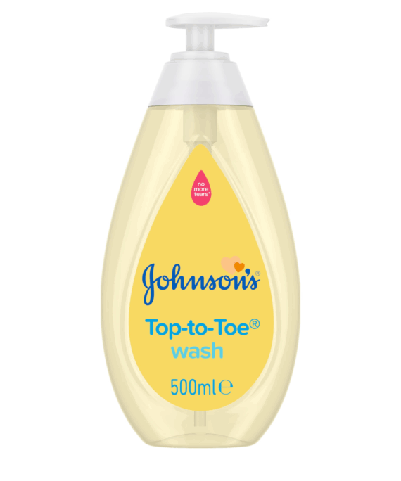 Johnson's Top to Toe Wash - Gentle & Mild Baby Wash - 500 ml