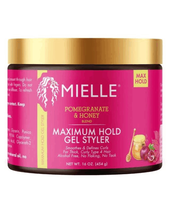 Mielle Pomegranate & Honey Blend Maximum Hold Gel Styler - 454ml