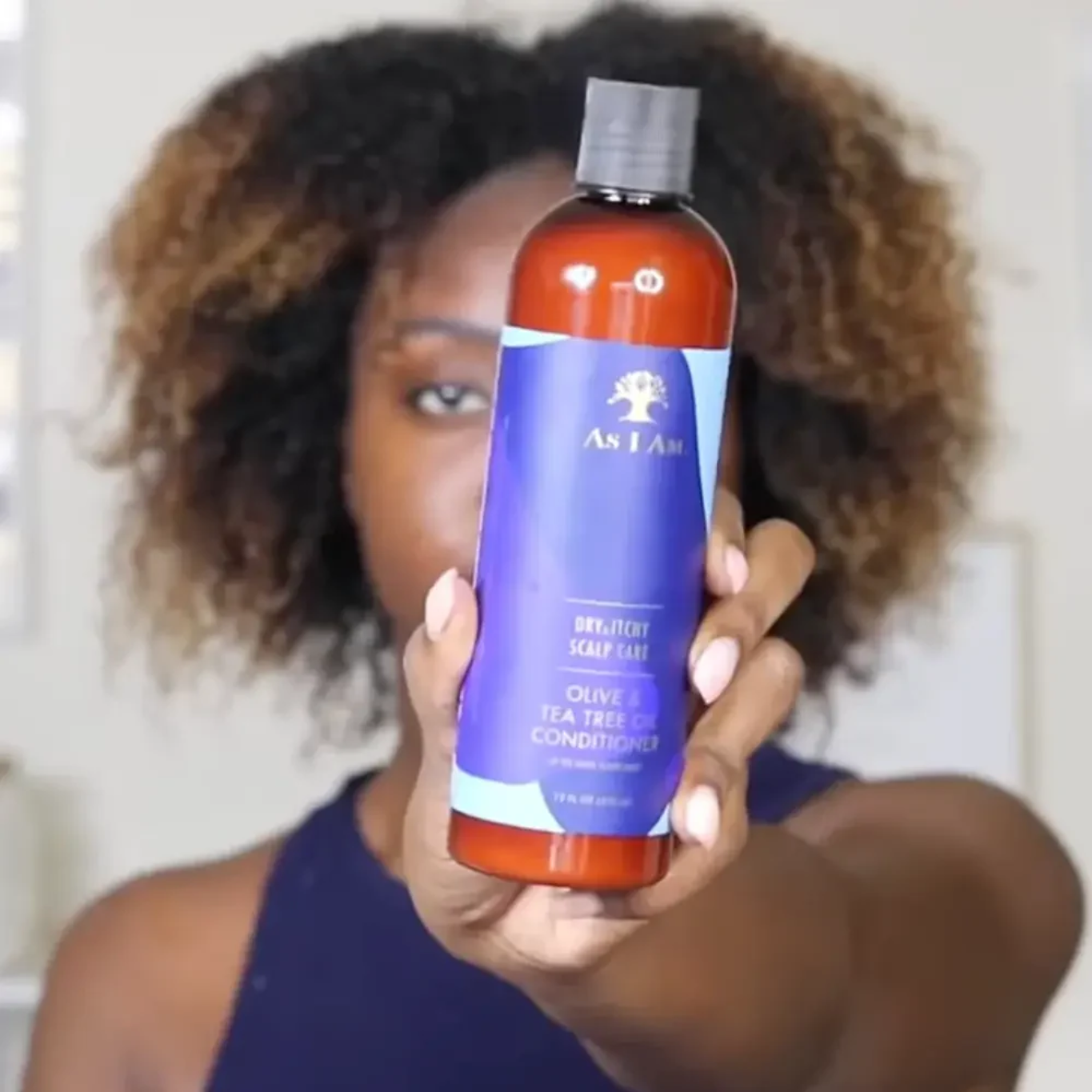 As i Am Dry & Itchy Scalp Care Olive & Tea tree Conditioner 355ml - Image 5