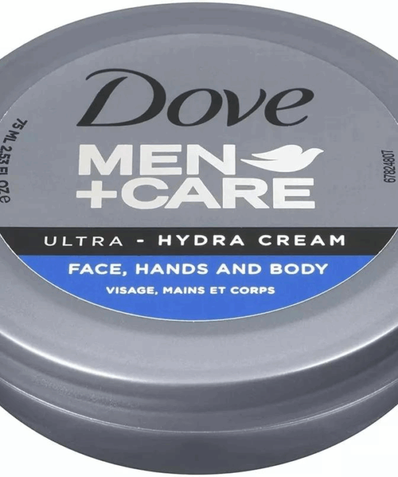 Dove Men+ Care Ultra-Hydra Care Cream Face, Hand & Body - 75 ml