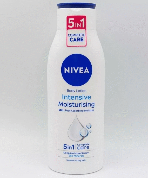 NIVEA Intensive Moisturizing Body Lotion – 48-Hour Deep Hydration