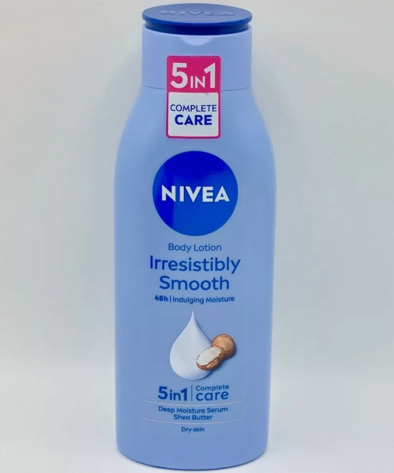 NIVEA Irresistibly Smooth Body Lotion – 48-Hour Hydration & Soft Skin