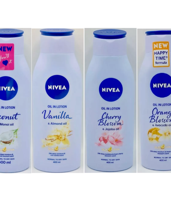 NIVEA Oil in Lotion – 24-Hour Deep Hydration with Natural Oils