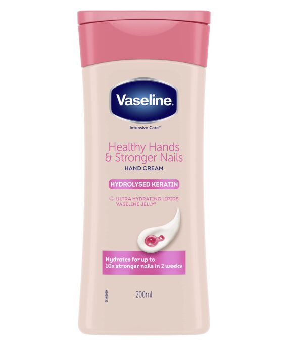 Vaseline Healthy Hands Stronger Nails Lotion with keratin