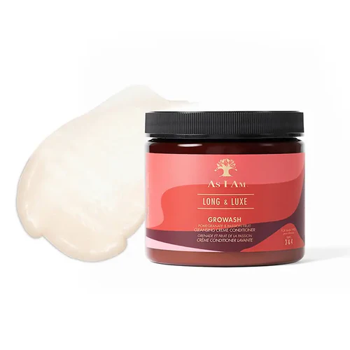 As I Am Long & Luxe Growash Cleansing Creme 453ml - Image 4