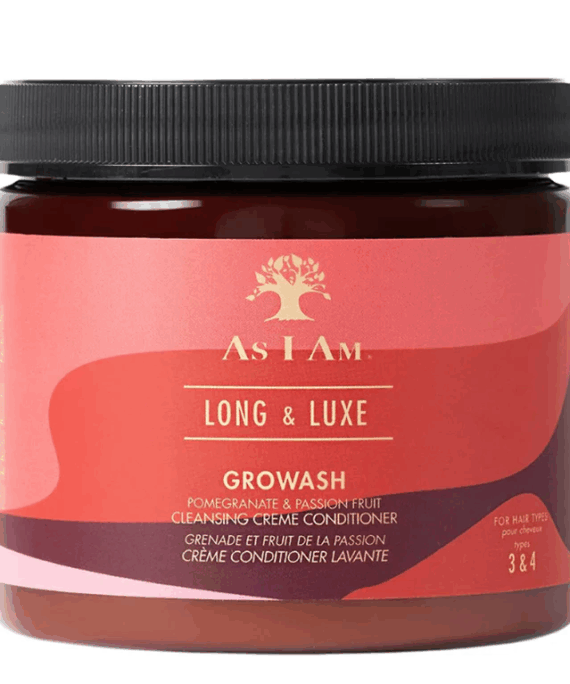 As I Am Long & Luxe Growash Cleansing Creme 453ml