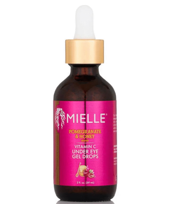 mielle pomegranate & honey blend vitamin c under eye gel drops - 59ml